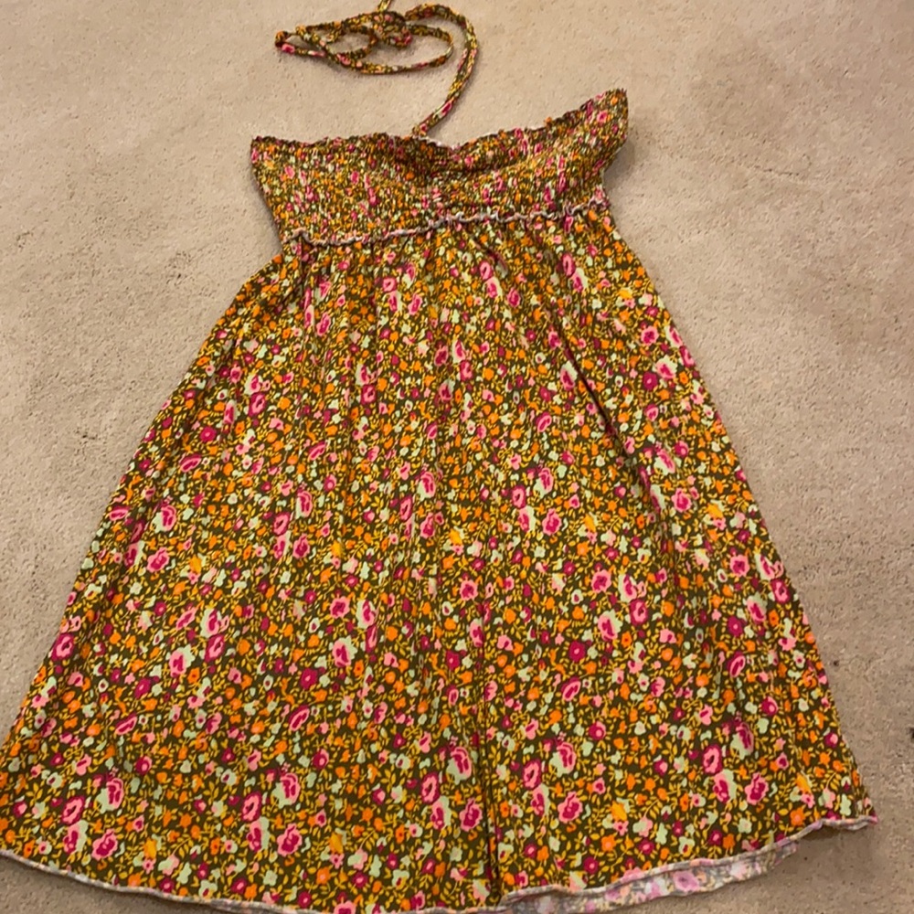 Free People Floral mini dress